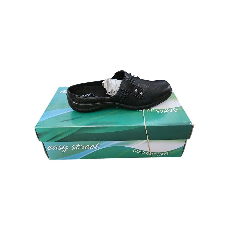 NEW Easy Street Holly Black Heels | Size 6.5M | Classic Comfort Pumps | NIB